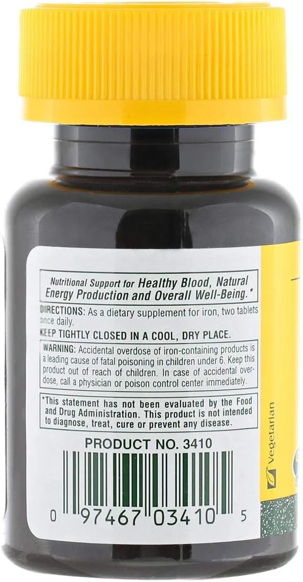 نچرالز پلاس آهن 40 میلی گرم با آمینو اسید کلات، 90 قرص - برای تقویت سلامت عضلات، افزایش تمرکز و قدرت حافظه نچرالز پلاس آهن 40 میلی گرم با آمینو اسید کلات، 90 قرص - برای تقویت سلامت عضلات، افزایش تمرکز و قدرت حافظه