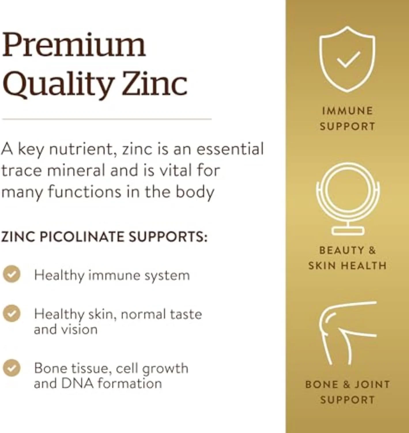 زینک پیکولینات سولگار، 100 عدد زینک پیکولینات سولگار، 100 عدد