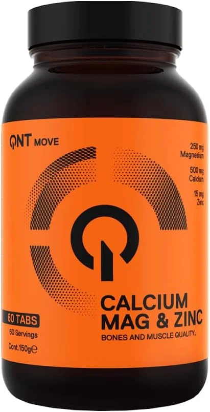 کیو ان تی کلسیم، منیزیم و زینک 132 گرم، بدون طعم