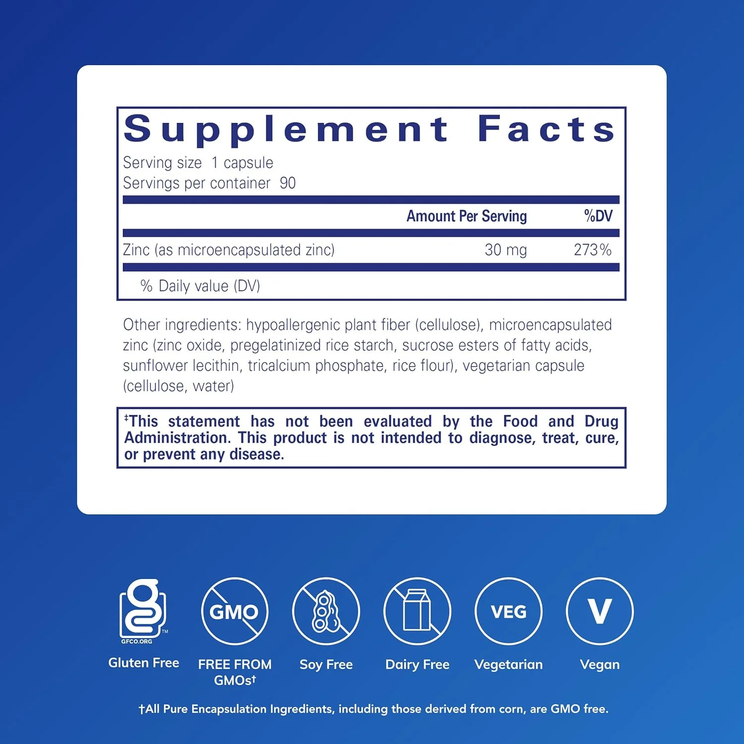 پیور انکپسولیشنز - الترا زین زینک - پشتیبانی معدنی با جذب پیشرفته برای متابولیسم و سلامت ایمنی - 90 کپسول پیور انکپسولیشنز - الترا زین زینک - پشتیبانی معدنی با جذب پیشرفته برای متابولیسم و سلامت ایمنی - 90 کپسول