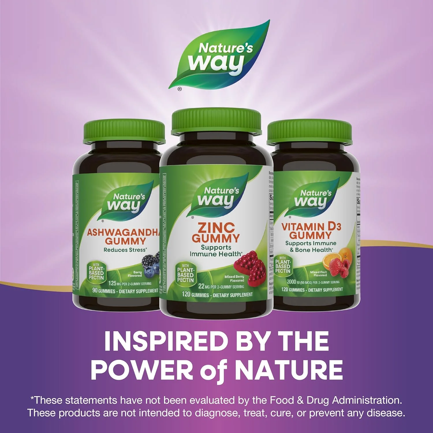 پاستیل زینک Nature's Way، 120 عدد | پشتیبانی از سلامت سیستم ایمنی | با طعم توت های مخلوط | 22 میلی گرم در هر 2 پاستیل | مکمل غذایی پکتین گیاهی پاستیل زینک Nature's Way، 120 عدد | پشتیبانی از سلامت سیستم ایمنی | با طعم توت های مخلوط | 22 میلی گرم در هر 2 پاستیل | مکمل غذایی پکتین گیاهی