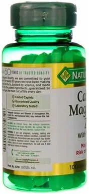 Nature's Bounty کلسیم منیزیم زینک (100 عدد کپسول) Nature's Bounty کلسیم منیزیم زینک (100 عدد کپسول)