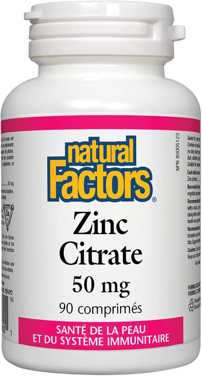 سیترات روی Natural Factors - 50 میلی گرم. سیستم ایمنی را تقویت می کند، پایه ای برای سلامتی کلی است. برای عملکرد جنسی سالم ضروری است. سیترات روی Natural Factors یک ماده معدنی کمیاب ضروری و عاملی در حفظ سلامتی است زیرا از سیستم ایمنی بدن حمایت و محافظت می کند و به بدن در مبارزه با بیماری ها کمک می کند. روی برای تشکیل بافت و متابولیسم مناسب چربی ها، پروتئین ها و کربوهیدرات ها مهم است. روی یک ماده معدنی کمیاب ضروری است که برای بسیاری از عملکردهای بدن مهم است. شناخته شده است که از سیستم ایمنی بدن حمایت و محافظت می کند و به بدن در مبارزه با بیماری ها کمک می کند. روی برای بسیاری از هورمون ها و یک سیستم تولید مثل سالم مورد نیاز است. برای عملکرد غده پروستات و رشد اندام های تولید مثل مهم است. روی یکی از اجزای بیش از 2000 آنزیم درگیر در هضم و متابولیسم است. برخی از آنزیم ها در سم زدایی، متابولیسم استخوان، هضم پروتئین و تولید انرژی نقش دارند. بخشی از انسولین است و برای تجزیه الکل مورد نیاز است. روی عاملی در حفظ سلامتی است و به تشکیل بافت کمک می کند و اثر مثبتی بر روی پوست و غشاها مانند بهبود زخم دارد. برای متابولیسم چربی ها، پروتئین ها و کربوهیدرات ها مهم است. سیترات روی Natural Factors برای افرادی که سطح اسید معده پایین یا اختلالات گوارشی دارند ایده آل است زیرا در فرم سیترات راحت تر جذب و متابولیزه می شود. سیترات روی Natural Factors - 50 میلی گرم. سیستم ایمنی را تقویت می کند، پایه ای برای سلامتی کلی است. برای عملکرد جنسی سالم ضروری است. سیترات روی Natural Factors یک ماده معدنی کمیاب ضروری و عاملی در حفظ سلامتی است زیرا از سیستم ایمنی بدن حمایت و محافظت می کند و به بدن در مبارزه با بیماری ها کمک می کند. روی برای تشکیل بافت و متابولیسم مناسب چربی ها، پروتئین ها و کربوهیدرات ها مهم است. روی یک ماده معدنی کمیاب ضروری است که برای بسیاری از عملکردهای بدن مهم است. شناخته شده است که از سیستم ایمنی بدن حمایت و محافظت می کند و به بدن در مبارزه با بیماری ها کمک می کند. روی برای بسیاری از هورمون ها و یک سیستم تولید مثل سالم مورد نیاز است. برای عملکرد غده پروستات و رشد اندام های تولید مثل مهم است. روی یکی از اجزای بیش از 2000 آنزیم درگیر در هضم و متابولیسم است. برخی از آنزیم ها در سم زدایی، متابولیسم استخوان، هضم پروتئین و تولید انرژی نقش دارند. بخشی از انسولین است و برای تجزیه الکل مورد نیاز است. روی عاملی در حفظ سلامتی است و به تشکیل بافت کمک می کند و اثر مثبتی بر روی پوست و غشاها مانند بهبود زخم دارد. برای متابولیسم چربی ها، پروتئین ها و کربوهیدرات ها مهم است. سیترات روی Natural Factors برای افرادی که سطح اسید معده پایین یا اختلالات گوارشی دارند ایده آل است زیرا در فرم سیترات راحت تر جذب و متابولیزه می شود.