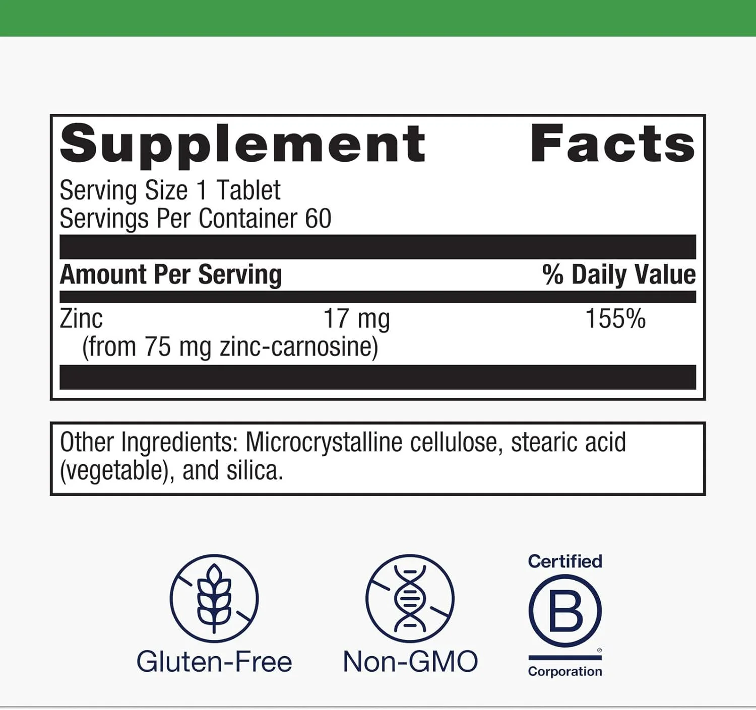 متاترونیکس زینلوری 75® - کمپلکس زینک-کارنوزین برای حمایت از دستگاه گوارش* - 60 سروینگ متاترونیکس زینلوری 75® - کمپلکس زینک-کارنوزین برای حمایت از دستگاه گوارش* - 60 سروینگ