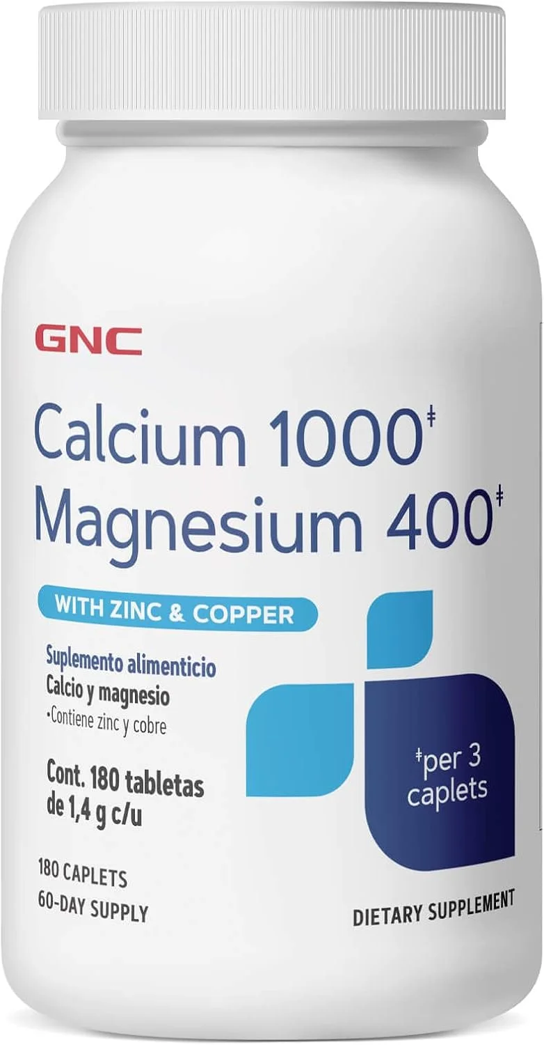 جی ان سی کلسیم 1000 منیزیم 400 با زینک و مس