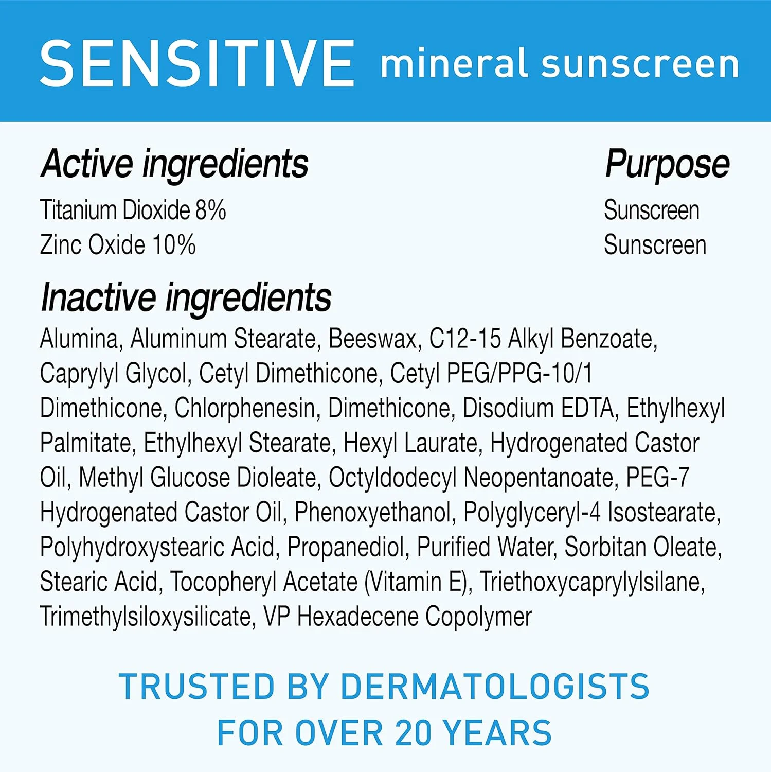 کرم ضد آفتاب مینرال پوست حساس بلو لیزارد حاوی زینک اکسید، SPF 50+، مقاوم در برابر آب، محافظت در برابر UVA/UVB با تکنولوژی بطری هوشمند - بدون عطر، 147 میلی لیتر کرم ضد آفتاب مینرال پوست حساس بلو لیزارد حاوی زینک اکسید، SPF 50+، مقاوم در برابر آب، محافظت در برابر UVA/UVB با تکنولوژی بطری هوشمند - بدون عطر، 147 میلی لیتر