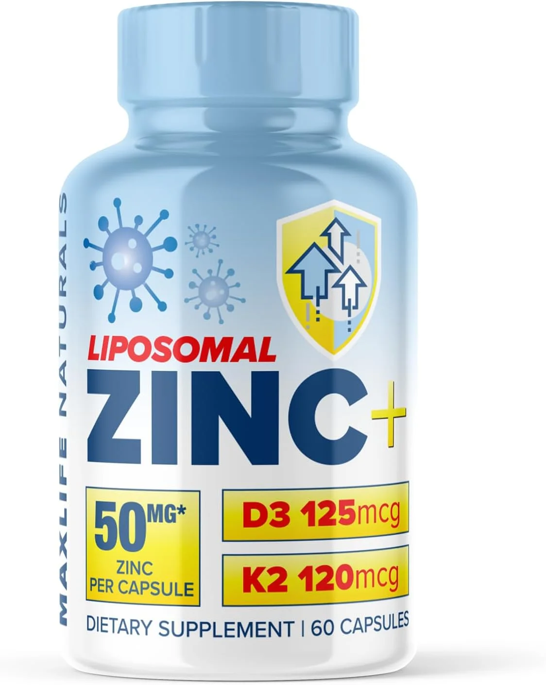 پیکولینات روی پیشرفته 50 میلی گرم، پشتیبانی از سلامت ایمنی تقویت شده با ویتامین D3 و K2 - 60 کپسول، مکمل ها، مکمل های روی برای مردان و زنان، حفظ سلامت قلب و عروق، استخوان و سلامت کلی پیکولینات روی پیشرفته 50 میلی گرم، پشتیبانی از سلامت ایمنی تقویت شده با ویتامین D3 و K2 - 60 کپسول، مکمل ها، مکمل های روی برای مردان و زنان، حفظ سلامت قلب و عروق، استخوان و سلامت کلی