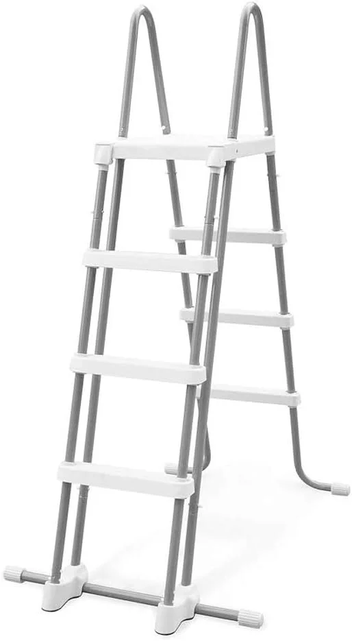 نردبان استخر اینتکس مدل 28077E با پلههای جداشدنی مناسب استخرهای روکار با عمق 52 اینچ نردبان استخر اینتکس مدل 28077E با پلههای جداشدنی مناسب استخرهای روکار با عمق 52 اینچ