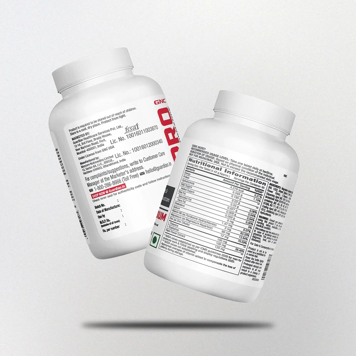 مکمل زینک منیزیم آمینو (ZMA) جی ان سی پرو پرفورمنس - برای خواب آرام و ریلکسیشن - 60 قرص (بسته 1 عددی) مکمل زینک منیزیم آمینو (ZMA) جی ان سی پرو پرفورمنس - برای خواب آرام و ریلکسیشن - 60 قرص (بسته 1 عددی)
