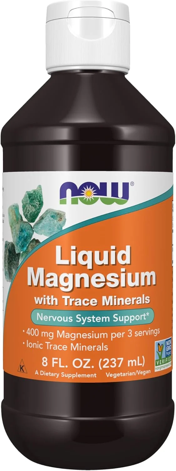 مکمل منیزیم مایع NOW با مواد معدنی کمیاب، پشتیبانی از سیستم عصبی، 237 میلی لیتر مکمل منیزیم مایع NOW با مواد معدنی کمیاب، پشتیبانی از سیستم عصبی، 237 میلی لیتر