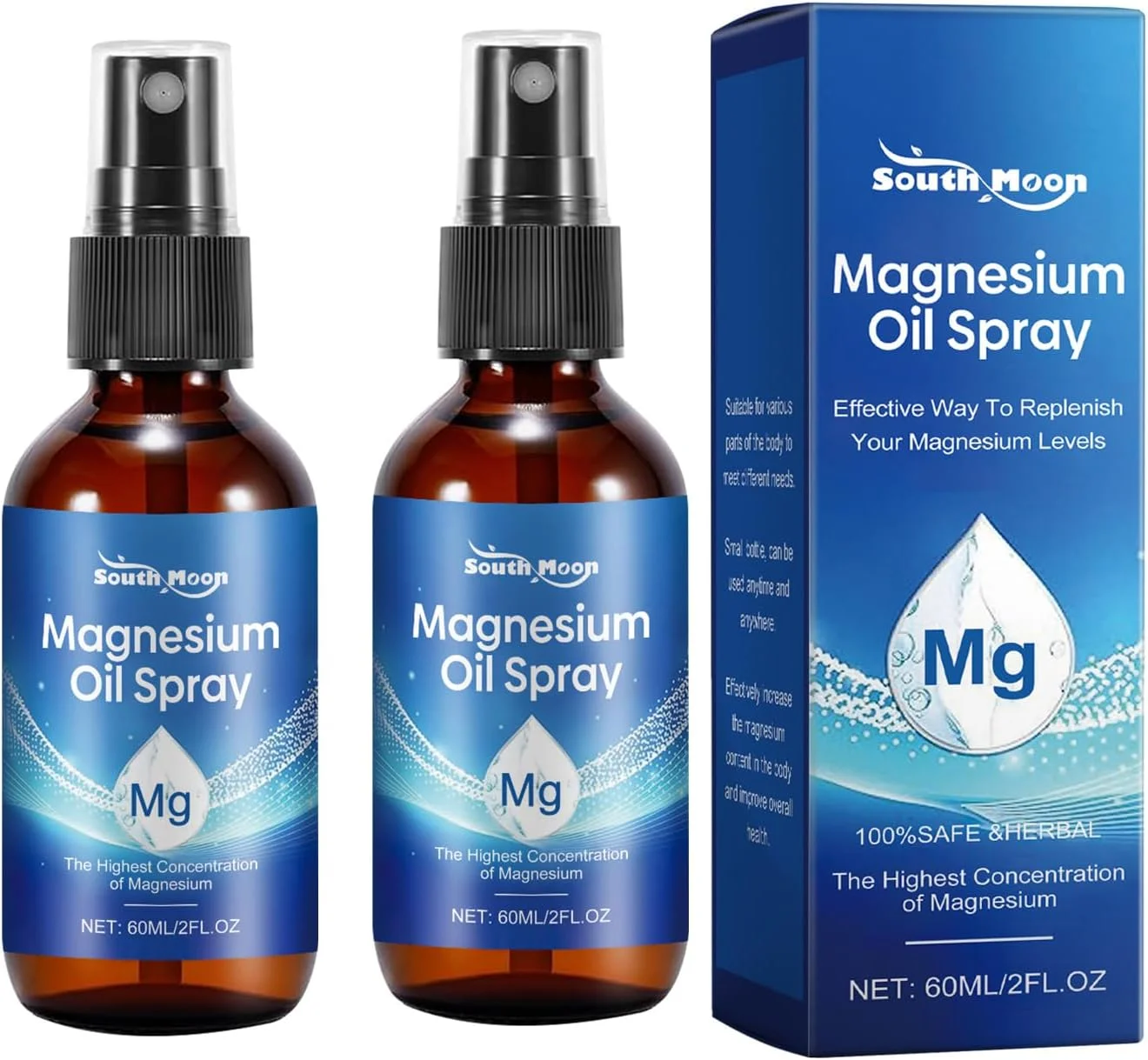 اسپری روغن منیزیم خالص LBOYLOVE®، روغن منیزیم مواد معدنی باستانی، بطری شیشه ای موضعی، اسپری بدن غیر GMO 100٪ طبیعی و آسان برای جذب، تغذیه پوست، کاهش ریزش مو (2 عدد) اسپری روغن منیزیم خالص LBOYLOVE®، روغن منیزیم مواد معدنی باستانی، بطری شیشه ای موضعی، اسپری بدن غیر GMO 100٪ طبیعی و آسان برای جذب، تغذیه پوست، کاهش ریزش مو (2 عدد)