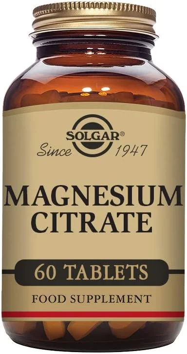 قرص سیترات منیزیم سولگار، 60 عدد قرص سیترات منیزیم سولگار، 60 عدد