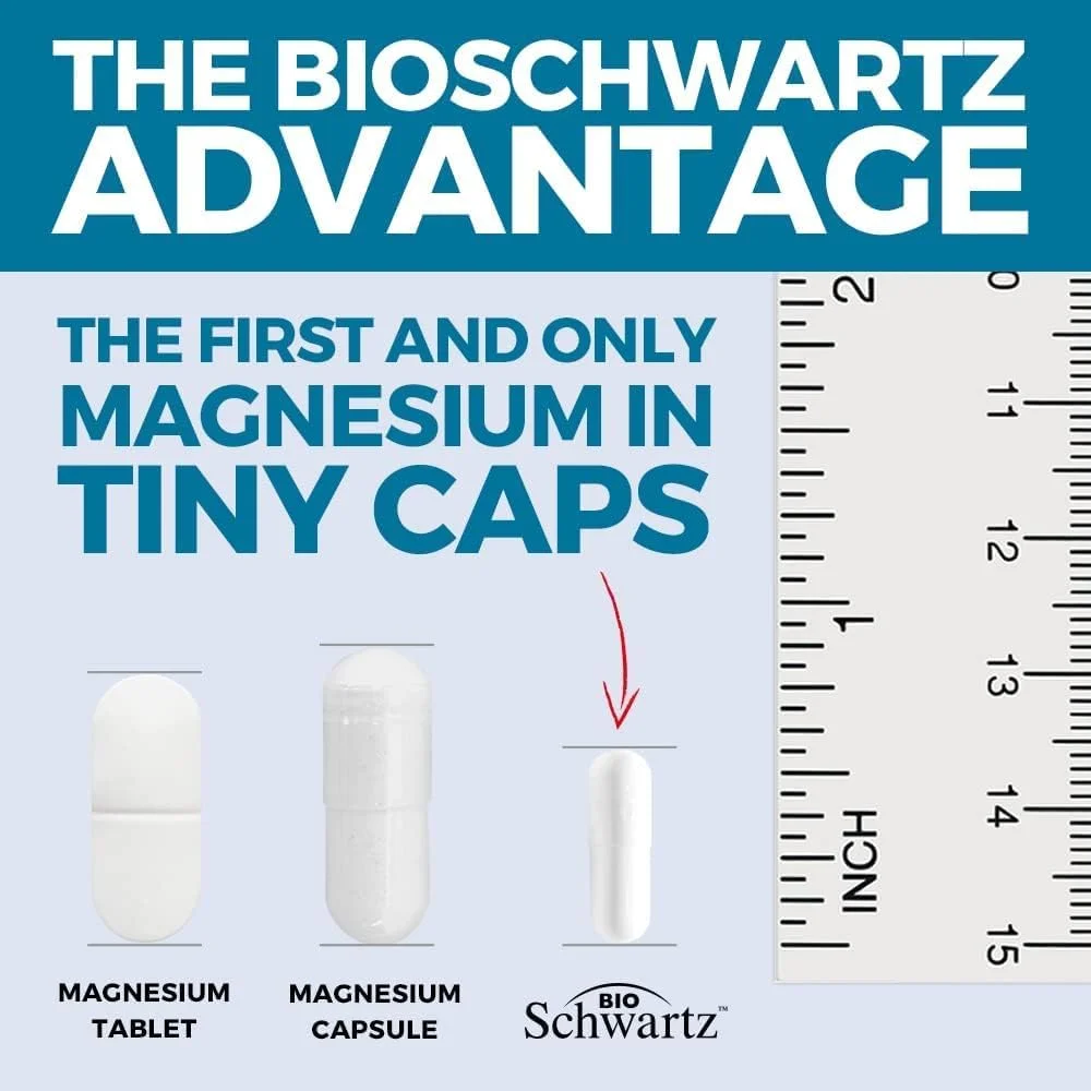 مکمل معدنی منیزیم بیس گلیسینات کلات BioSchwartz، تایید شده توسط پروژه غیر GMO، بدون اثر ملین مکمل معدنی منیزیم بیس گلیسینات کلات BioSchwartz، تایید شده توسط پروژه غیر GMO، بدون اثر ملین