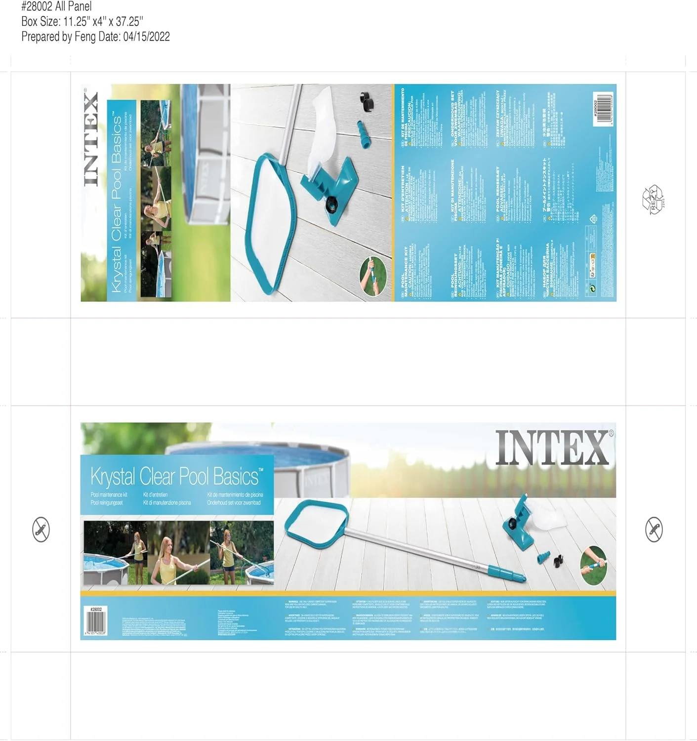 کیت نگهداری استخر اینتکس 28002، چند رنگ، M کیت نگهداری استخر اینتکس 28002، چند رنگ، M