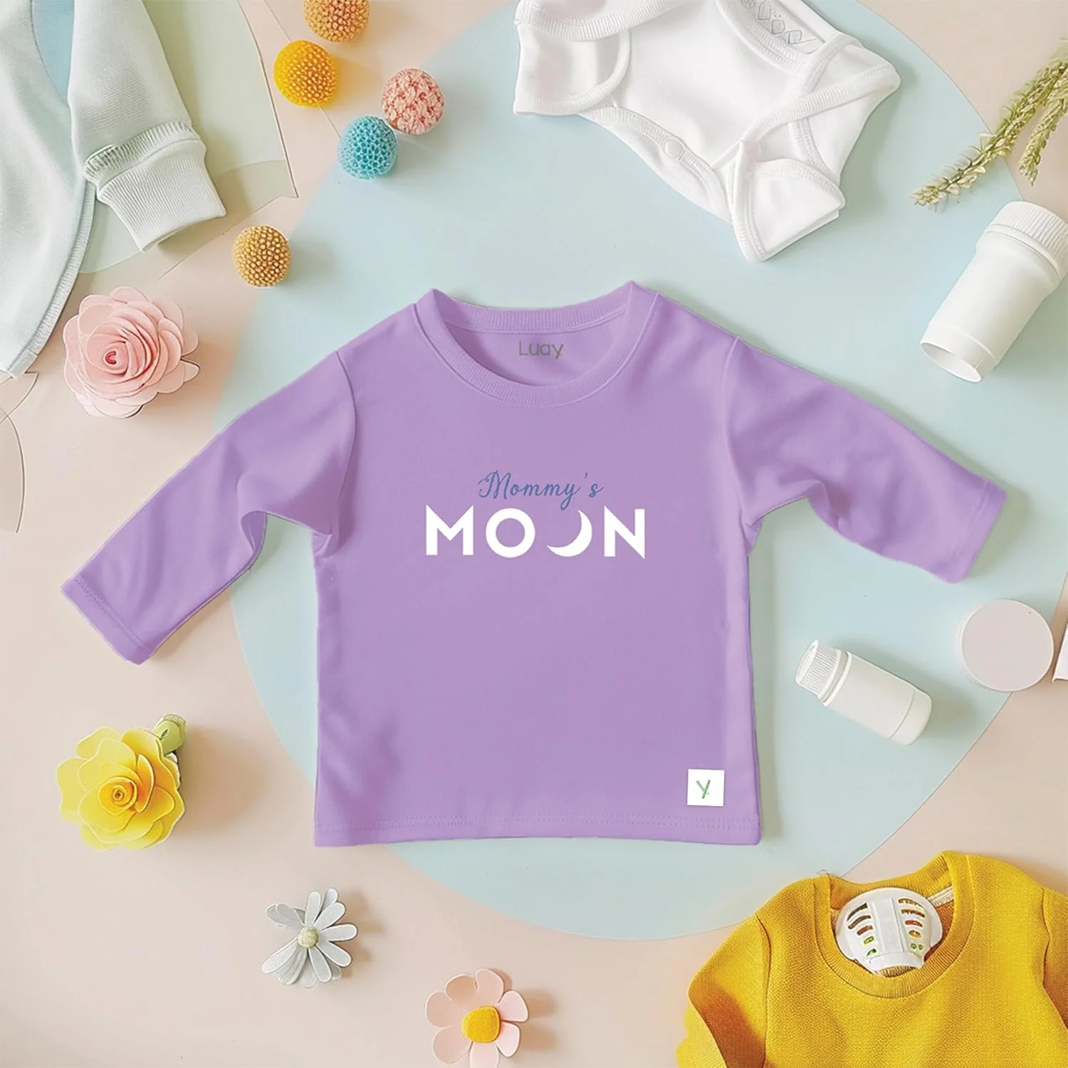 تی شرت پارچه ای فوق العاده نرم 100% بامبو LUAY برای پسران و دختران آستین کوتاه لباس غیر رسمی برای کودکان و نوزادان | ایده آل برای زمستان و تابستان سبک، ارائه گرما و تنفس تی شرت پارچه ای فوق العاده نرم 100% بامبو LUAY برای پسران و دختران آستین کوتاه لباس غیر رسمی برای کودکان و نوزادان | ایده آل برای زمستان و تابستان سبک، ارائه گرما و تنفس