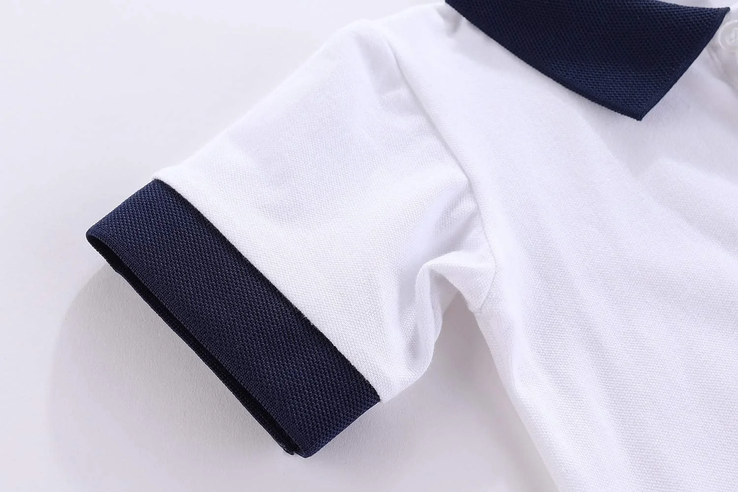 پولوشرت پسرانه Mud Kingdom، طرح راه راه زیبا، مناسب تابستان پولوشرت پسرانه Mud Kingdom، طرح راه راه زیبا، مناسب تابستان