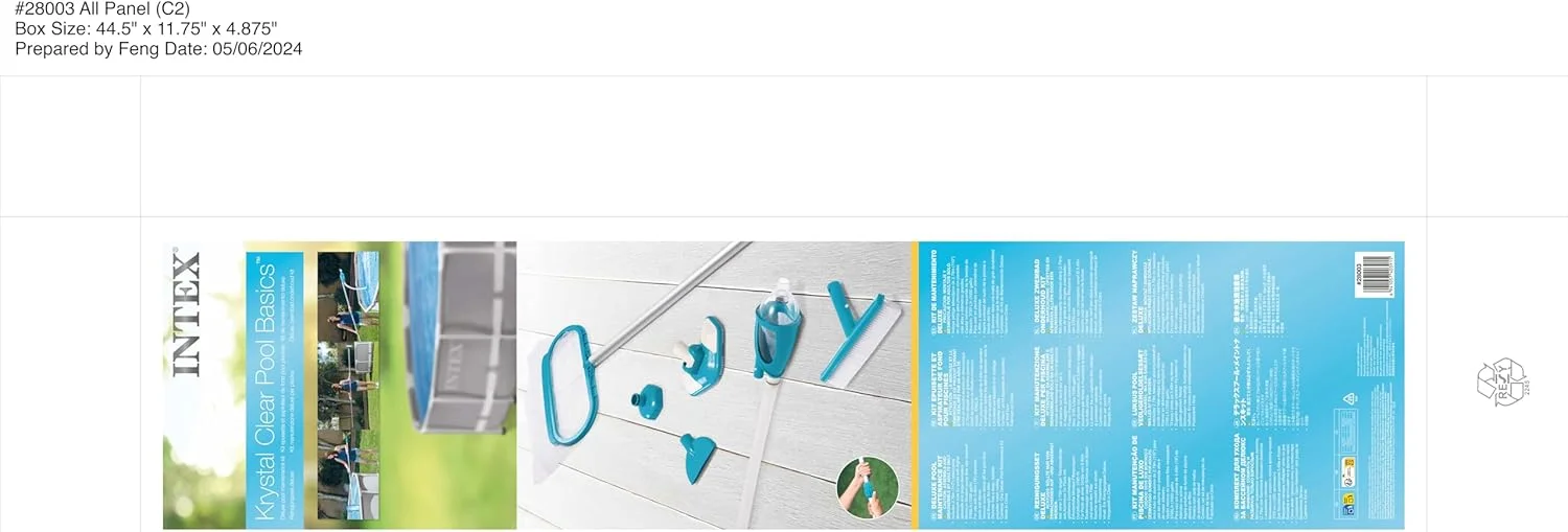 اینتکس - کیت نگهداری لوکس استخر اینتکس - کیت نگهداری لوکس استخر