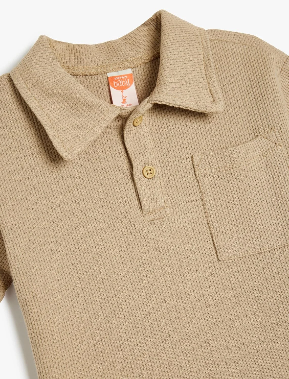 پیراهن پولو یقه دار پسرانه KOTON (تک عددی)