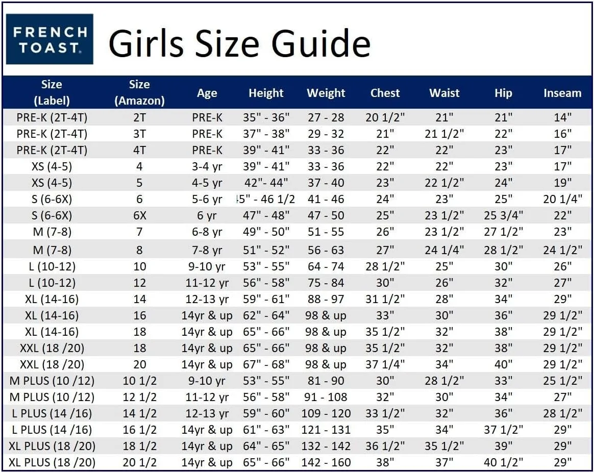 پولوشرت دخترانه فرم مدرسه French Toast
