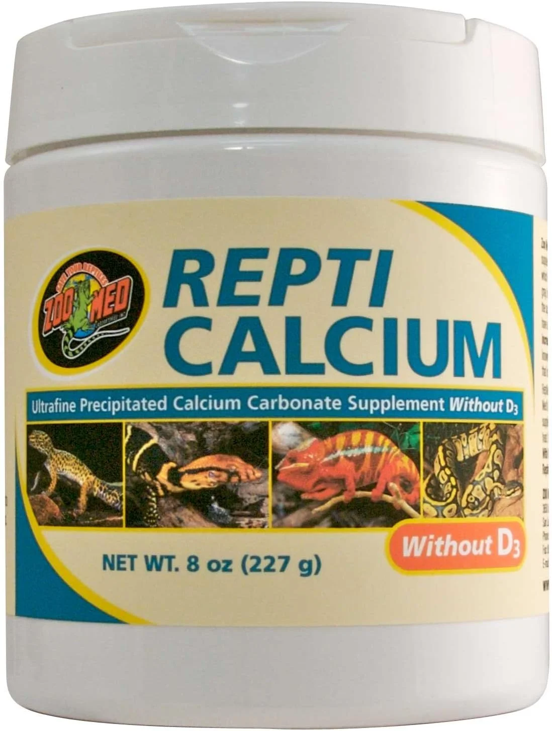مکمل کلسیم بدون ویتامین D3 زو مد رپتی، 227 گرم