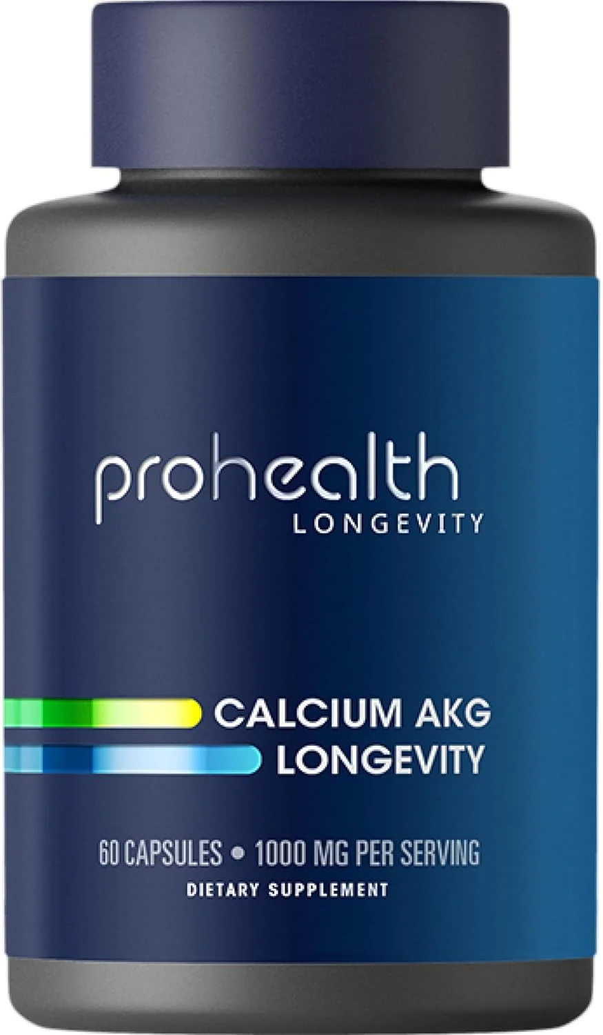 مکمل کلسیم آلفا کتوگلوتارات ProHealth Longevity، ۱۰۰۰ میلی گرم، ۶۰ کپسول، جذب کلسیم پیشرفته برای تراکم استخوان، سلامت قلب، پشتیبانی متابولیک و طول عمر مکمل کلسیم آلفا کتوگلوتارات ProHealth Longevity، ۱۰۰۰ میلی گرم، ۶۰ کپسول، جذب کلسیم پیشرفته برای تراکم استخوان، سلامت قلب، پشتیبانی متابولیک و طول عمر