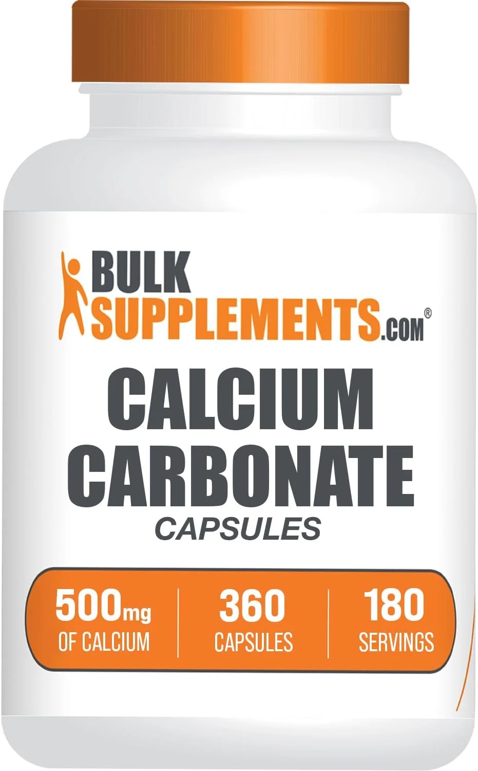 کپسول های کربنات کلسیم BulkSupplements.com - 2 قرص کلسیم در هر وعده (120 کپسول) کپسول های کربنات کلسیم BulkSupplements.com - 2 قرص کلسیم در هر وعده (120 کپسول)