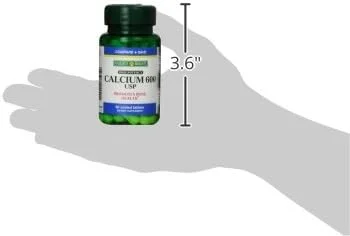 مکمل کلسیم 600 با قدرت بالا Nature's Bounty، 60 قرص مکمل کلسیم 600 با قدرت بالا Nature's Bounty، 60 قرص