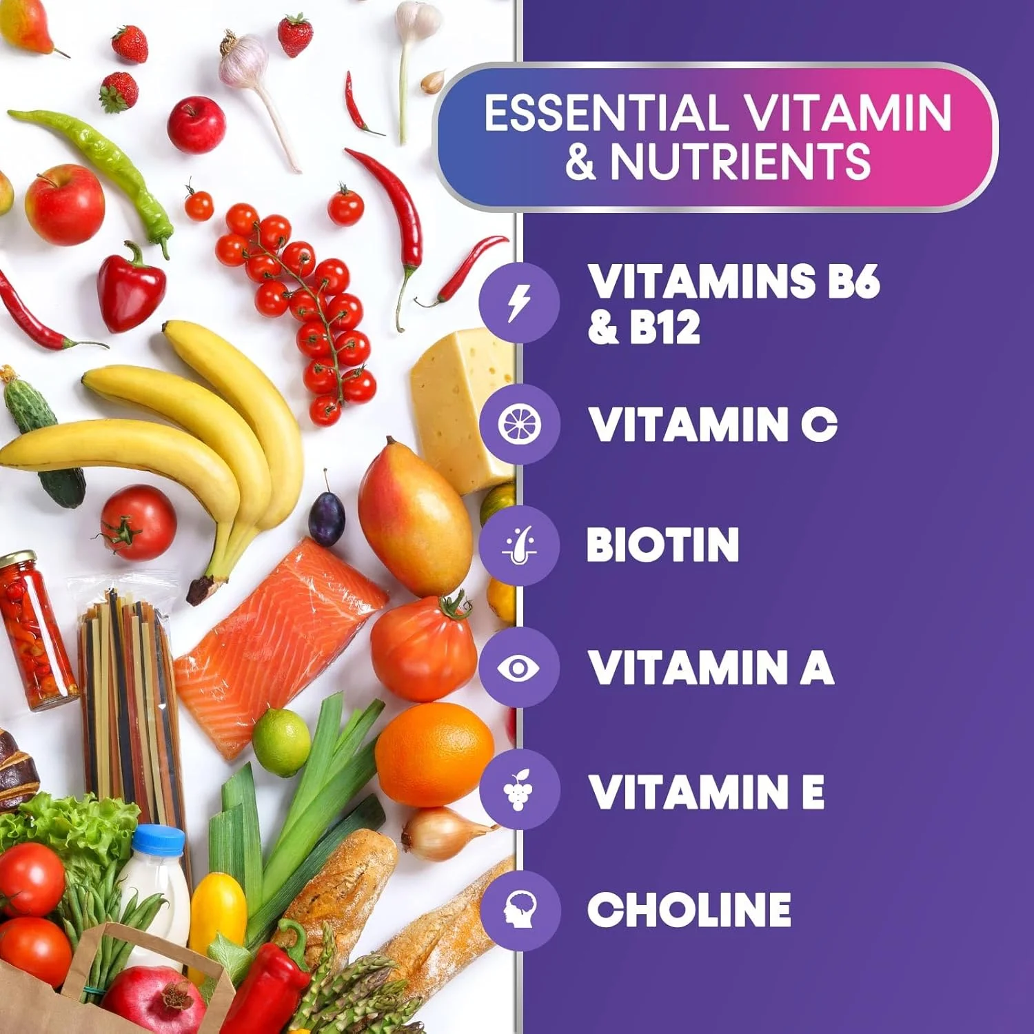 پاستیل مولتی ویتامین برای بزرگسالان حاوی ویتامین های A، C، D، B12 - مولتی ویتامین پاستیلی برای حمایت تغذیه ای روزانه با ویتامین ها و مواد معدنی برای زنان و مردان، مولتی ویتامین Nature's Multi VIT - 90 پاستیل پاستیل مولتی ویتامین برای بزرگسالان حاوی ویتامین های A، C، D، B12 - مولتی ویتامین پاستیلی برای حمایت تغذیه ای روزانه با ویتامین ها و مواد معدنی برای زنان و مردان، مولتی ویتامین Nature's Multi VIT - 90 پاستیل