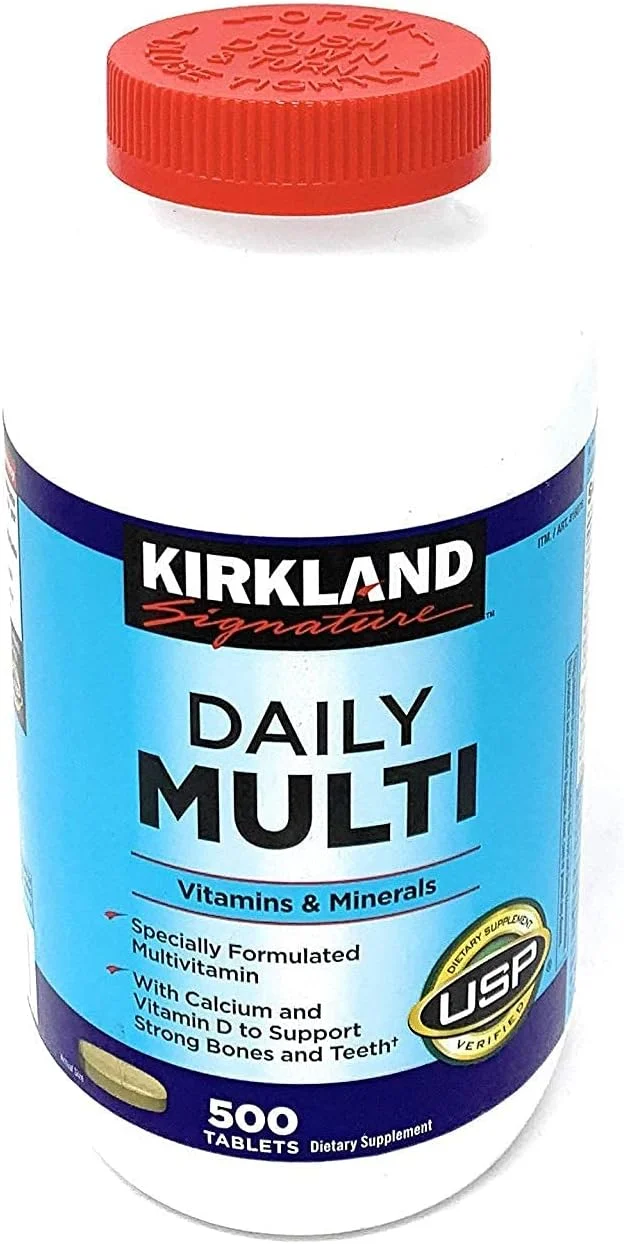 Kirkland Signature Daily Multi Vitamins & Minerals 500 Tablets Â„¢