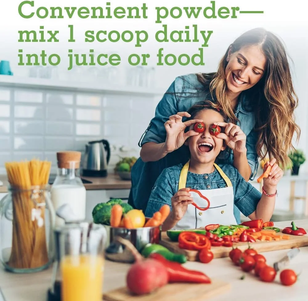 پودر مولتی ویتامین کودکان Garden of Life، ویتامین ها و مواد معدنی روزانه برای کودکان نوپا و بچه ها - پودر مولتی ارگانیک کودک با 15 ویتامین C، D3، روی برای رشد سالم - بدون گلوتن - 30 روز پودر مولتی ویتامین کودکان Garden of Life، ویتامین ها و مواد معدنی روزانه برای کودکان نوپا و بچه ها - پودر مولتی ارگانیک کودک با 15 ویتامین C، D3، روی برای رشد سالم - بدون گلوتن - 30 روز