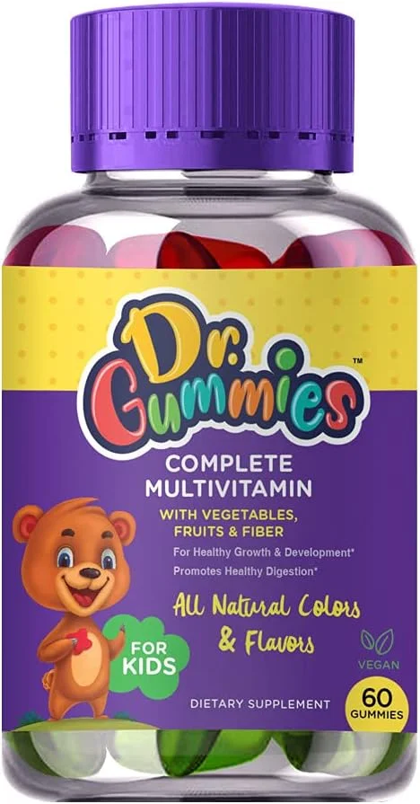 پاستیل مولتی ویتامین کامل کودکان دکتر گامی، 60 عددی