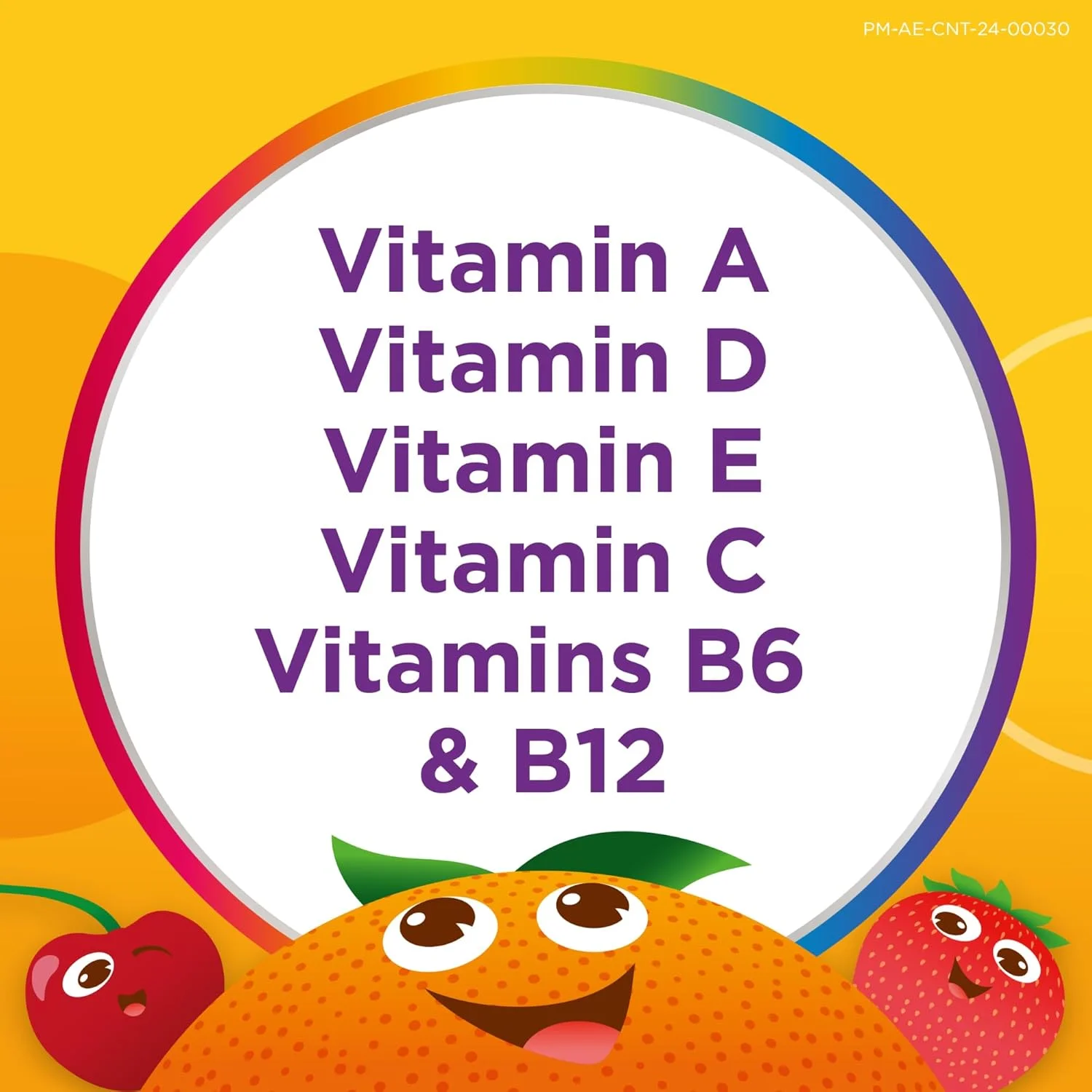 سنتروم MultiGummies، مولتی ویتامین برای کودکان، با ویتامین C، ویتامین D، ویتامین E، طعم پرتقال و توت مخلوط [بسته بندی ممکن است متفاوت باشد]، روزانه یک پاستیل، 30 پاستیل