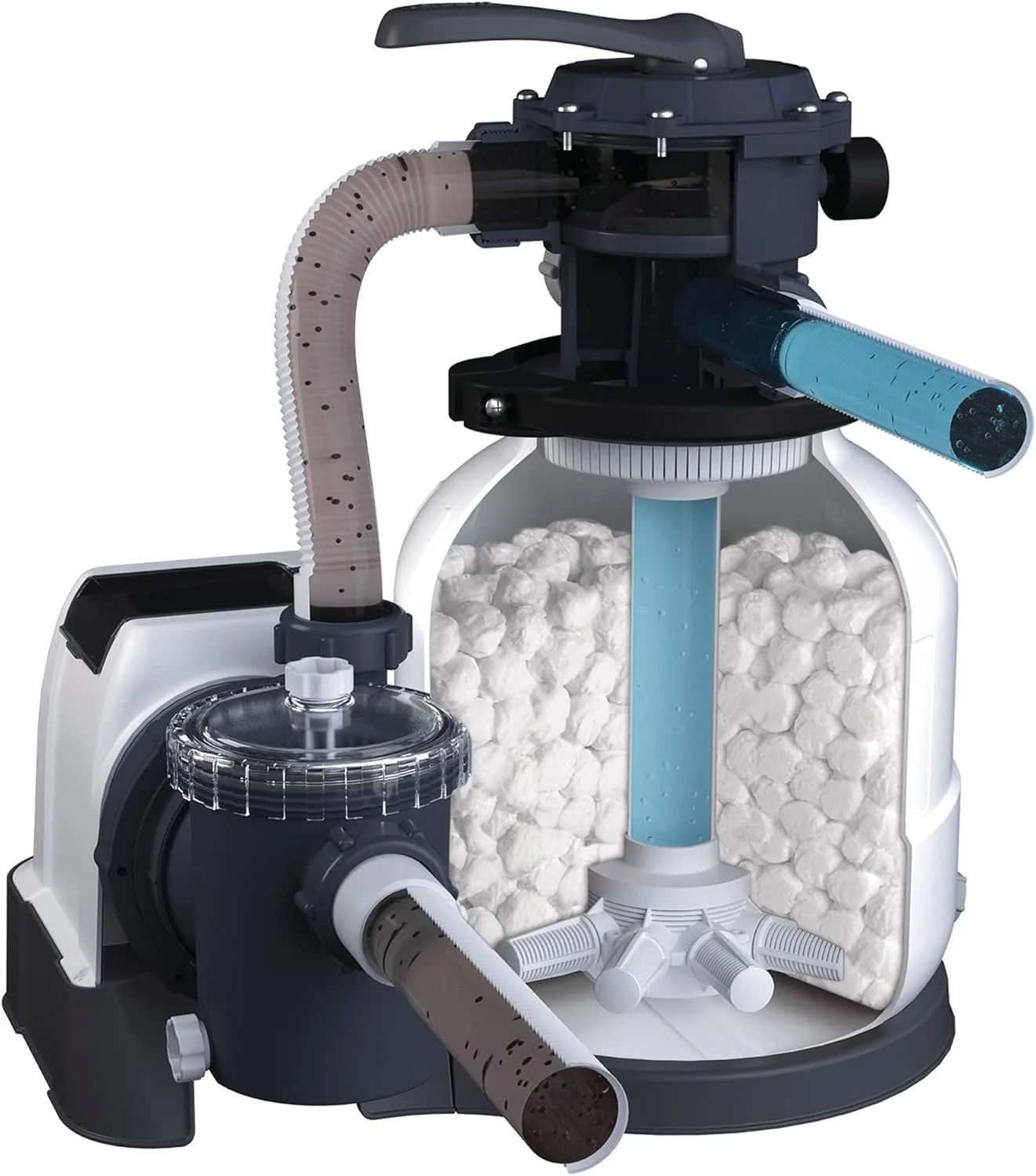 مدیا فیلتراسیون توپ فیبر اینتکس، 500 گرم در هر کیسه (29045) مدیا فیلتراسیون توپ فیبر اینتکس، 500 گرم در هر کیسه (29045)