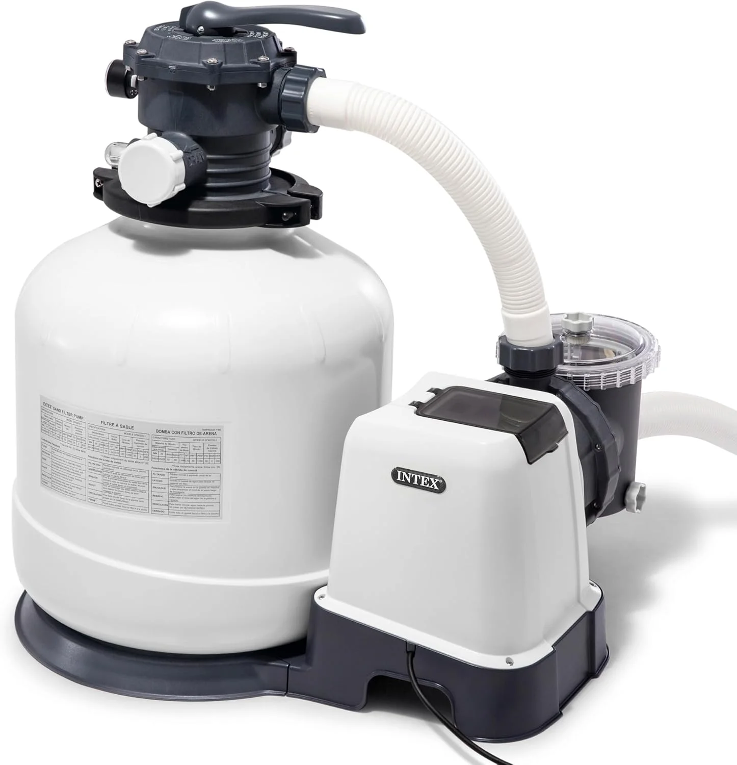 پمپ فیلتر شنی اینتکس با ظرفیت 3200 Gph (220-240 ولت) پمپ فیلتر شنی اینتکس با ظرفیت 3200 Gph (220-240 ولت)