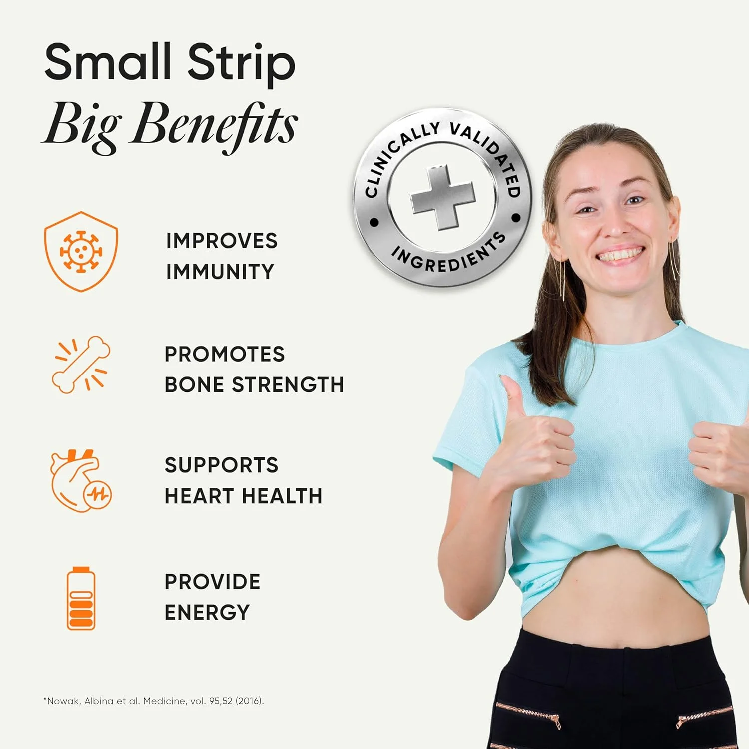 ول بینگ نوتریشن D3 + K2 همراه با روغن نارگیل بکر ارگانیک و آستاگزانتین (30 عدد استریپ خوراکی)