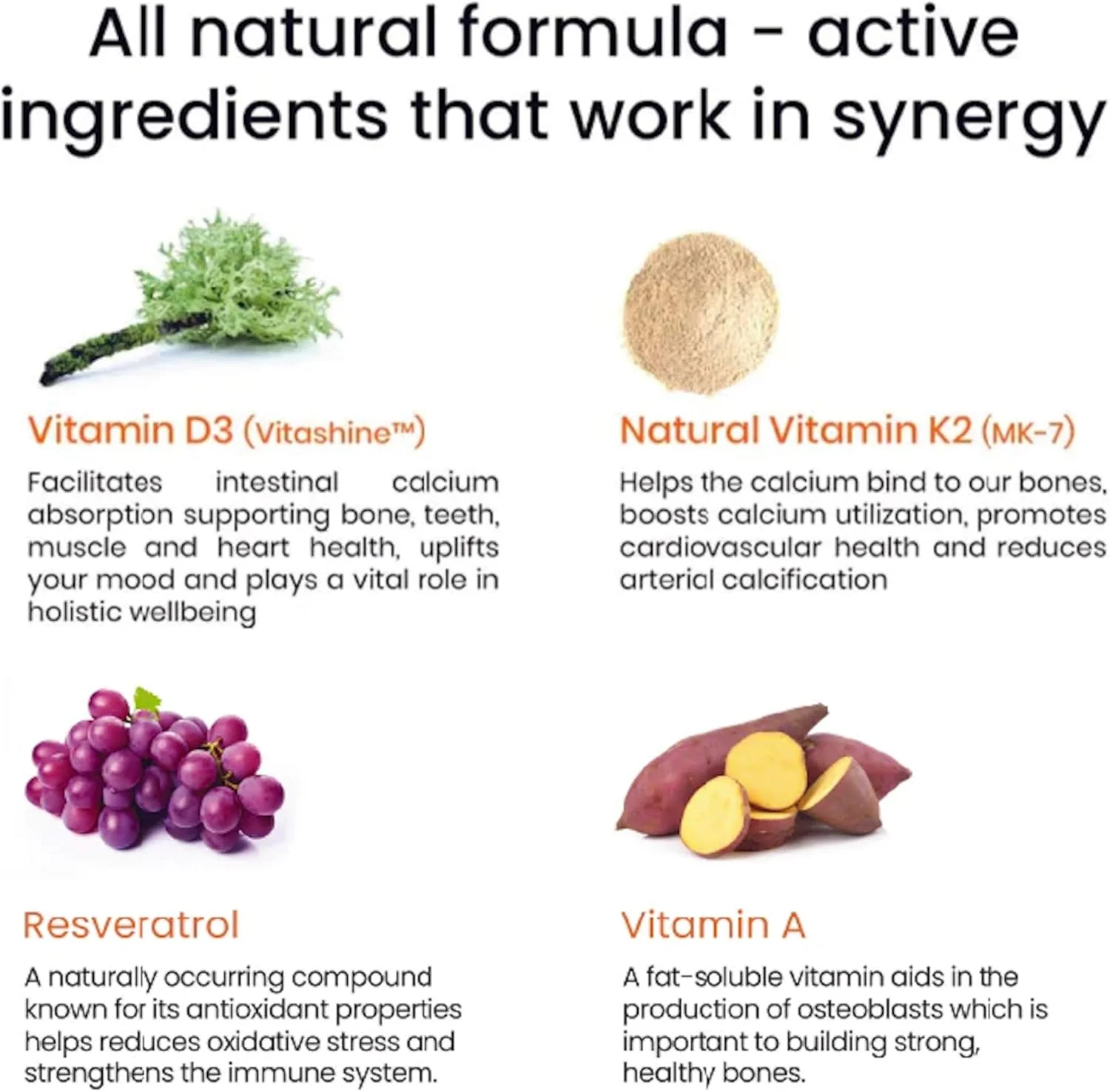 ول بینگ نوتریشن D3 + K2 همراه با روغن نارگیل بکر ارگانیک و آستاگزانتین (30 عدد استریپ خوراکی)