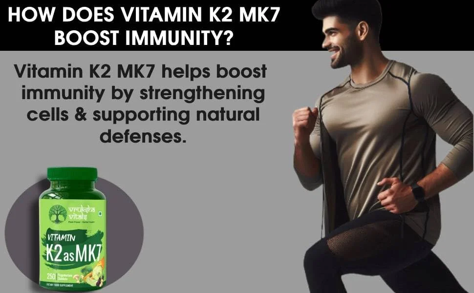 ورکشا ویتالز ویتامین K2 به شکل MK7، 55 میکروگرم در هر قرص - 250 قرص - مکمل گیاهی ویتامین K کپسول/قرص