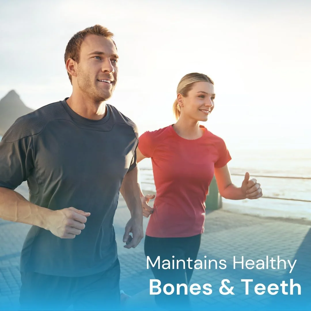 قرص جوشان کلسیم ویتاگو، ویتامین D3، K2، کلسیم با جذب بالا، استخوان ها و دندان های قوی - 20 عدد