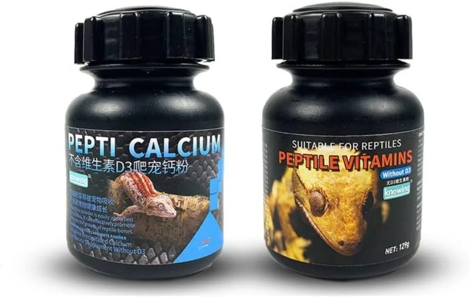 پودر کلسیم خزندگان 85 گرمی و ویتامین 129 گرمی بدون D3، پیشنهاد ویژه B&K پودر کلسیم خزندگان 85 گرمی و ویتامین 129 گرمی بدون D3، پیشنهاد ویژه B&K