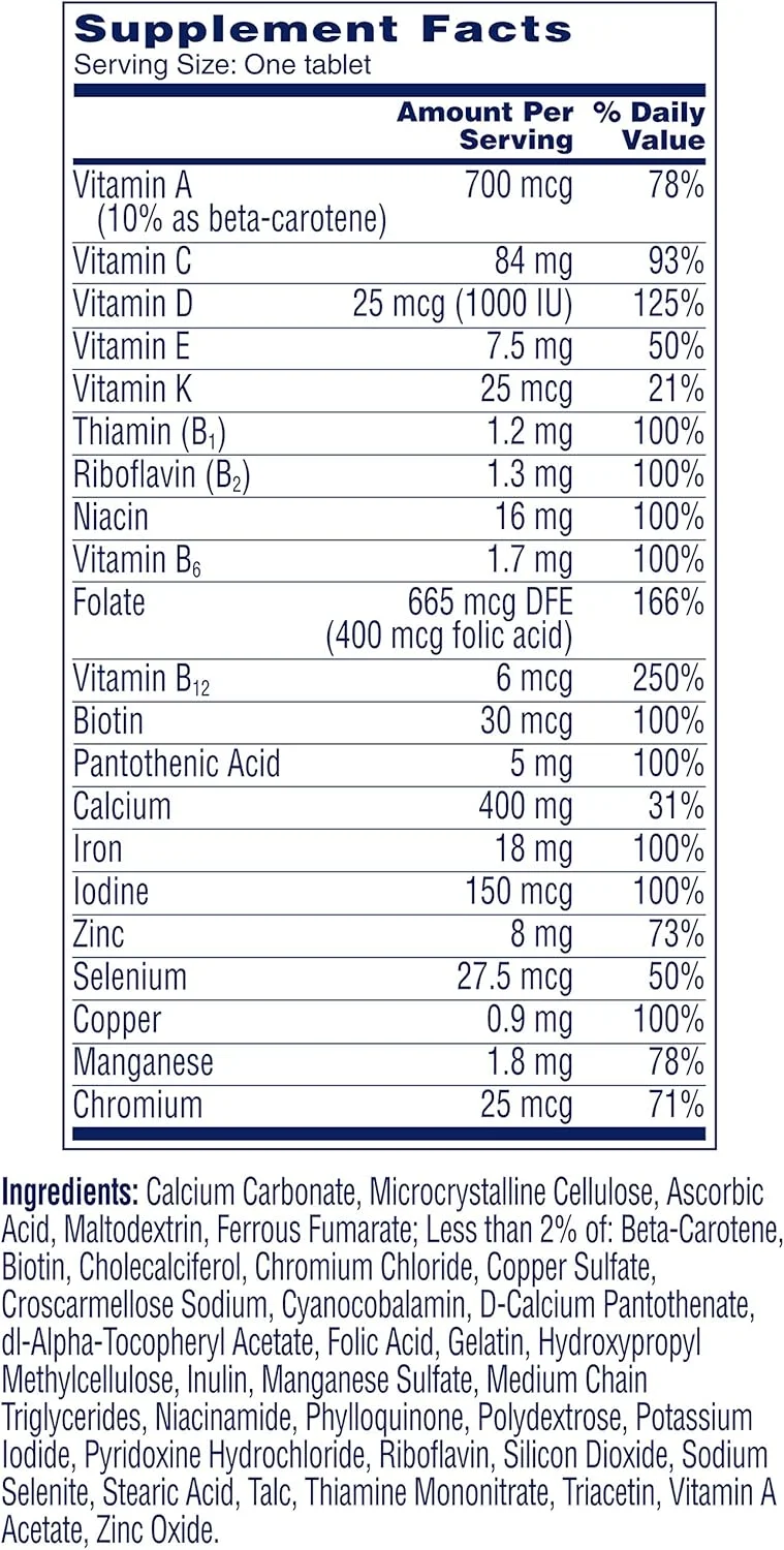 مولتی ویتامین مخصوص بانوان وان ا دی - 60 عدد مولتی ویتامین مخصوص بانوان وان ا دی - 60 عدد