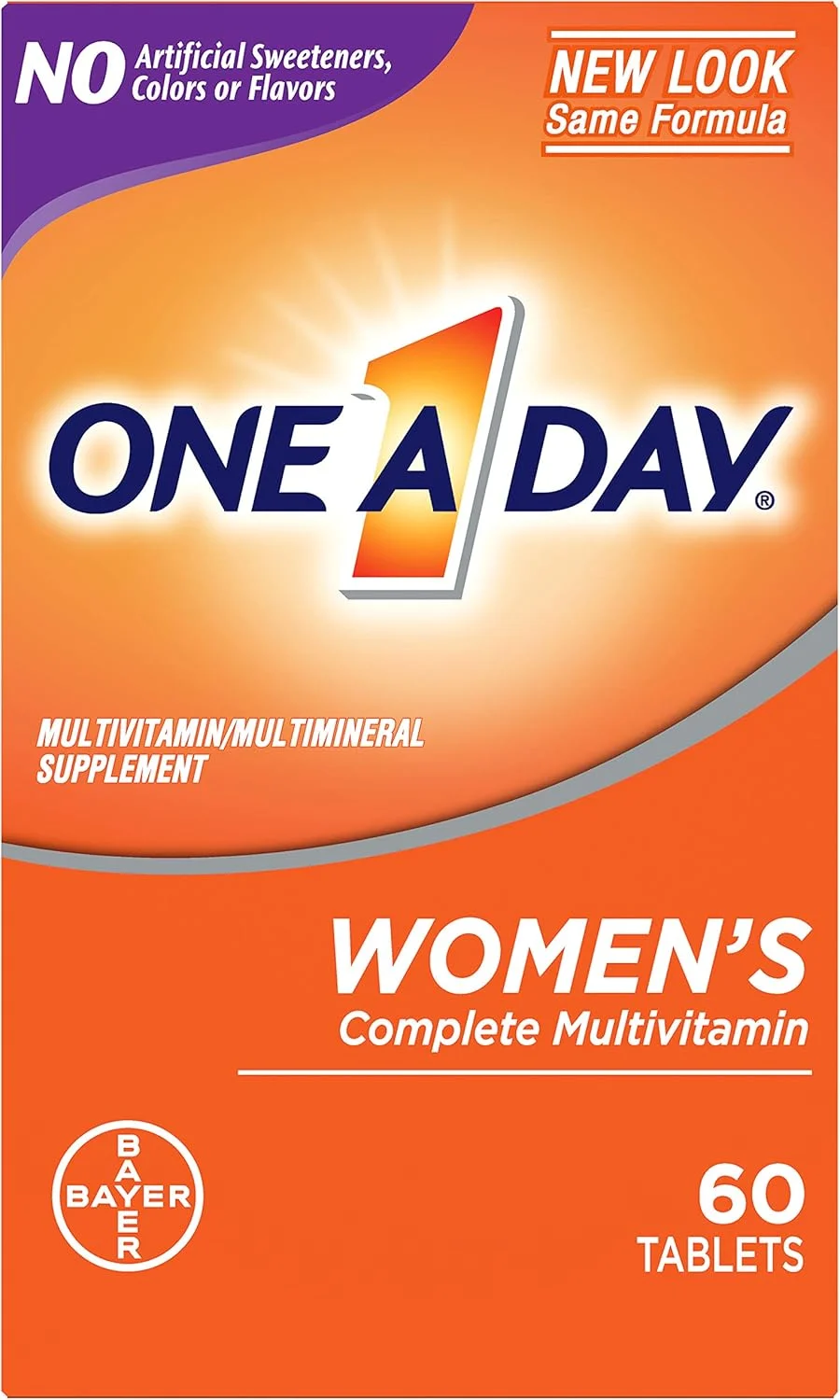 مولتی ویتامین مخصوص بانوان وان ا دی - 60 عدد مولتی ویتامین مخصوص بانوان وان ا دی - 60 عدد