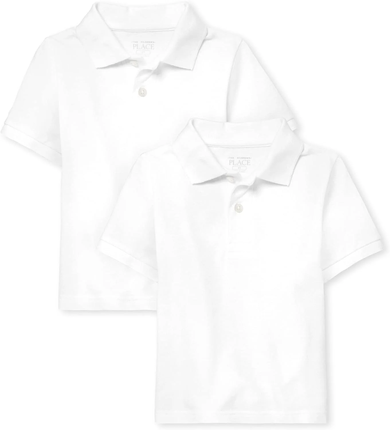 The Children's Place baby-boys Baby And Toddler Uniform Pique Polo 2-Pack Shirt The Children's Place baby-boys Baby And Toddler Uniform Pique Polo 2-Pack Shirt