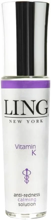 سرم ویتامین K ضد قرمزی و تسکین دهنده پوست LING NEW YORK حجم 30 میلی لیتر