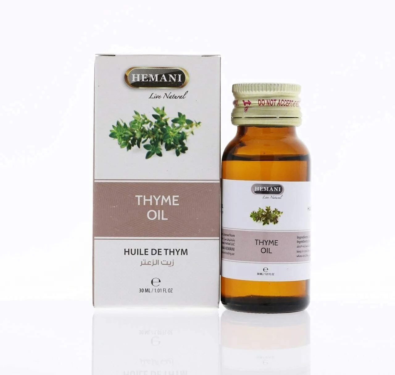 روغن آویشن همانی - 30 میلی لیتر، 100% غنی از آهن، منگنز و ویتامین K با رایحه ای عالی روغن آویشن همانی - 30 میلی لیتر، 100% غنی از آهن، منگنز و ویتامین K با رایحه ای عالی