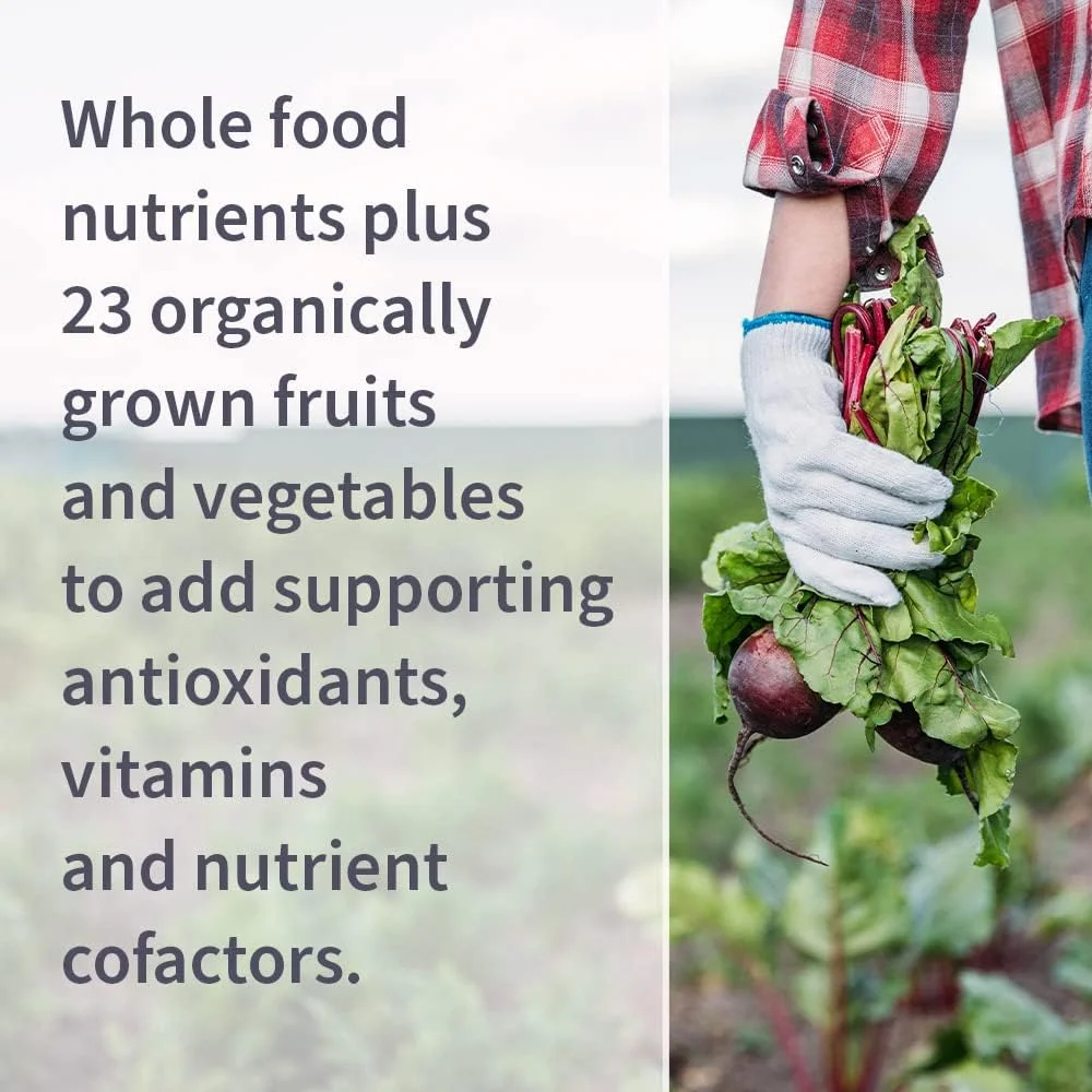 مولتی ویتامین غذایی کامل مردانه Garden of Life Vitamin Code - 240 کپسول، ویتامین های مخصوص آقایان، ترکیب میوه و سبزیجات و پروبیوتیک برای انرژی، سلامت قلب و پروستات، مولتی ویتامین های گیاهی مردانه