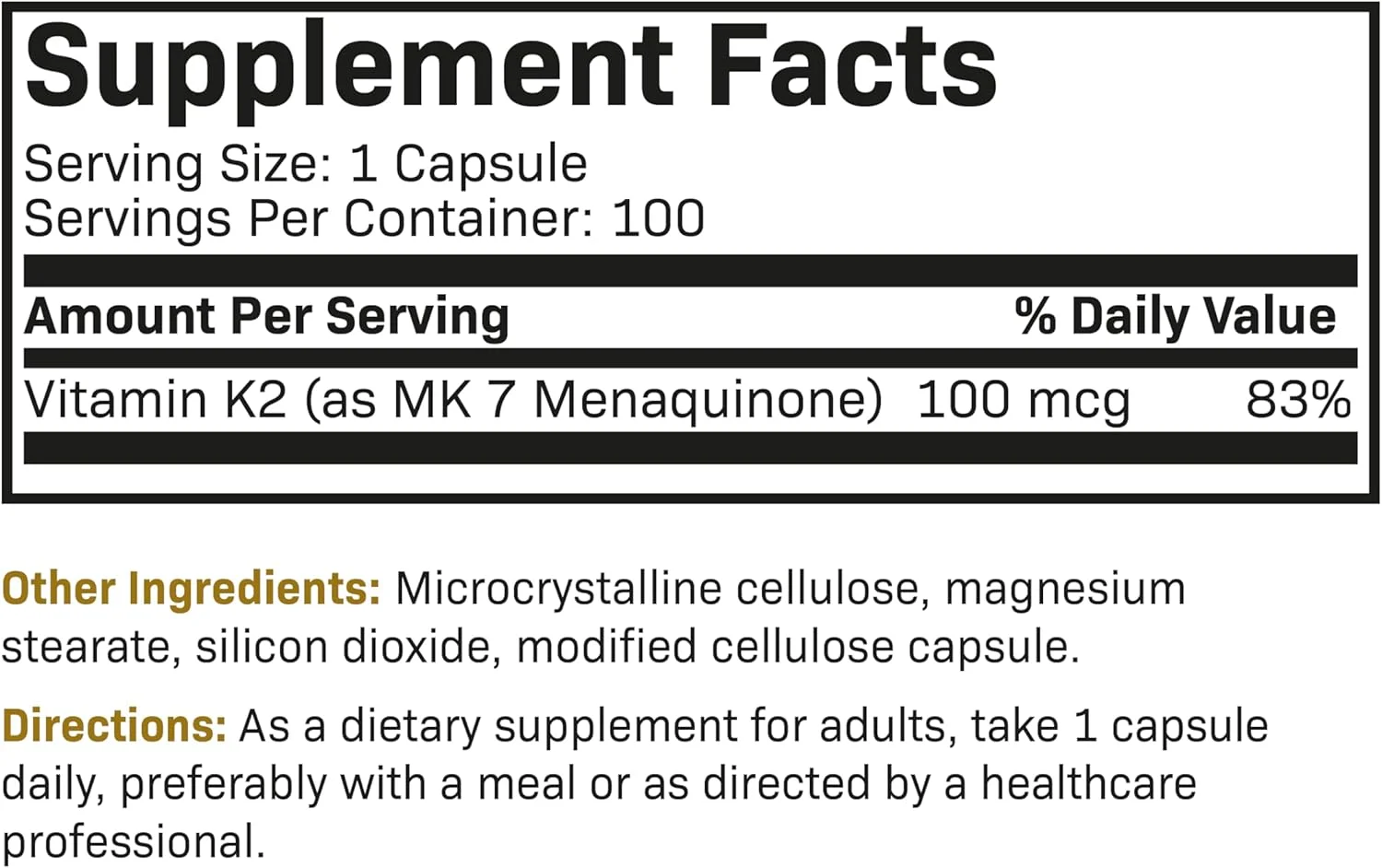فیوچر بیوتیکس، ویتامین K2 به شکل MK-7، 100 میکروگرم، 100 کپسول گیاهی فیوچر بیوتیکس، ویتامین K2 به شکل MK-7، 100 میکروگرم، 100 کپسول گیاهی