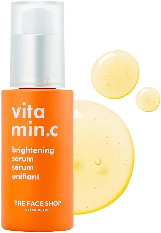 سرم روشن کننده ویتامین C دِ فیس شاپ | روشن کننده پوست کدر و ناهموار با محلول Vital Vita | درخشان کننده، مرطوب کننده و تسکین دهنده پوست، تقویت کننده سد دفاعی پوست | کم تحریک کننده، 30 میلی لیتر، K-Beauty سرم روشن کننده ویتامین C دِ فیس شاپ | روشن کننده پوست کدر و ناهموار با محلول Vital Vita | درخشان کننده، مرطوب کننده و تسکین دهنده پوست، تقویت کننده سد دفاعی پوست | کم تحریک کننده، 30 میلی لیتر، K-Beauty