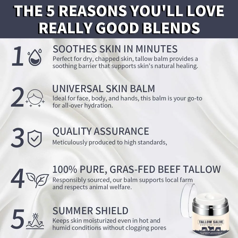 Azonee Moisturizing Face Cream, Organic Tallow and Honey Balm - Moisturizing & Renewing Body Cream, with Infused Olive Oil and Vitamins A, K, D, E for Skin Care (1.8 oz) Azonee Moisturizing Face Cream, Organic Tallow and Honey Balm - Moisturizing & Renewing Body Cream, with Infused Olive Oil and Vitamins A, K, D, E for Skin Care (1.8 oz)