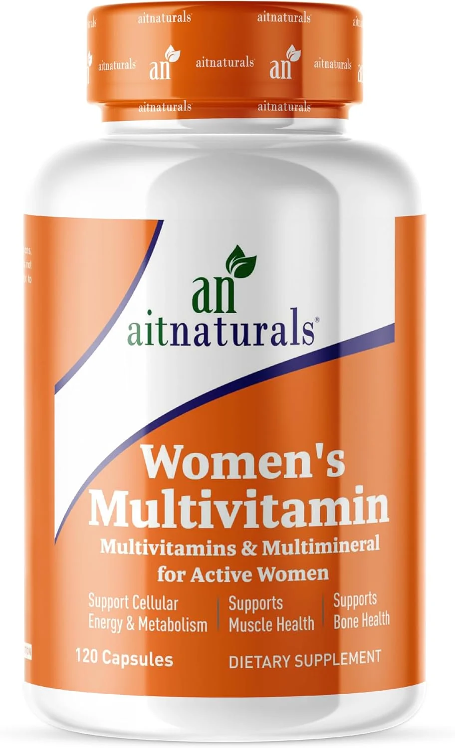 مولتی ویتامین بانوان آیت نچرالز - 120 کپسول | غنی شده با ویتامین A، C، D، E، K، B12، فولات، آهن، کلسیم، منیزیم، بیوتین، روی و ید | پشتیبانی از سلامت استخوان، عضله، انرژی و متابولیسم مولتی ویتامین بانوان آیت نچرالز - 120 کپسول | غنی شده با ویتامین A، C، D، E، K، B12، فولات، آهن، کلسیم، منیزیم، بیوتین، روی و ید | پشتیبانی از سلامت استخوان، عضله، انرژی و متابولیسم
