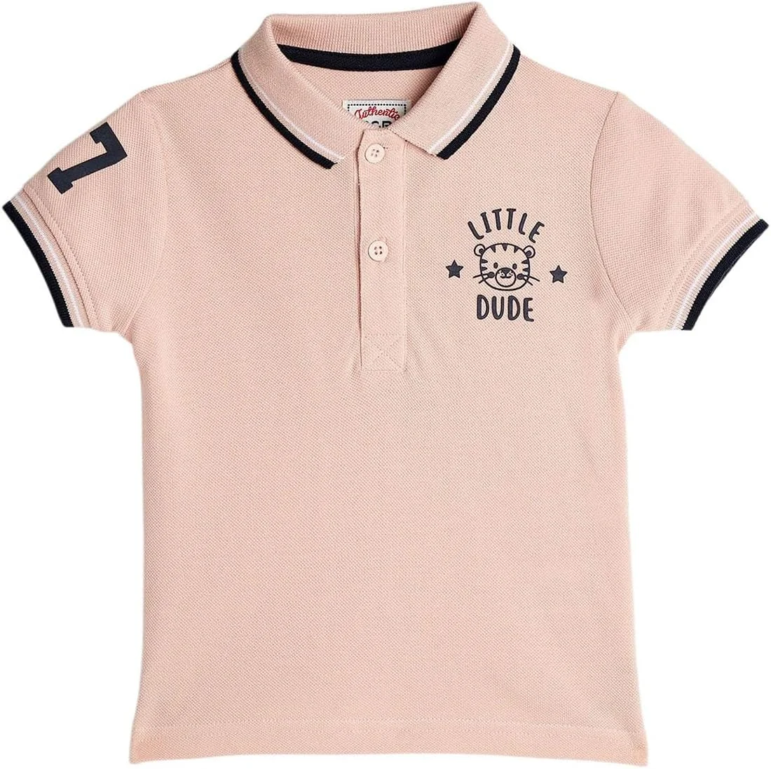 تی شرت پولو پسرانه R&B Boys مدل 325-0145IB165-6 با حاشیه های متضاد و آستین کوتاه تی شرت پولو پسرانه R&B Boys مدل 325-0145IB165-6 با حاشیه های متضاد و آستین کوتاه